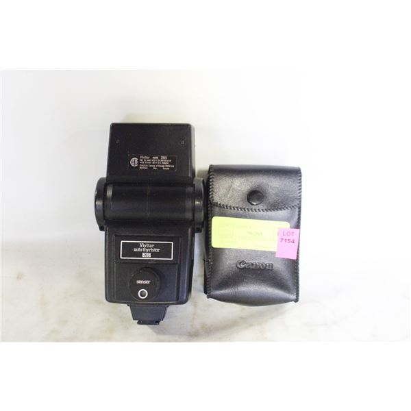 LOT OF 2 VINTAGE FILM CAMERA FLASHES