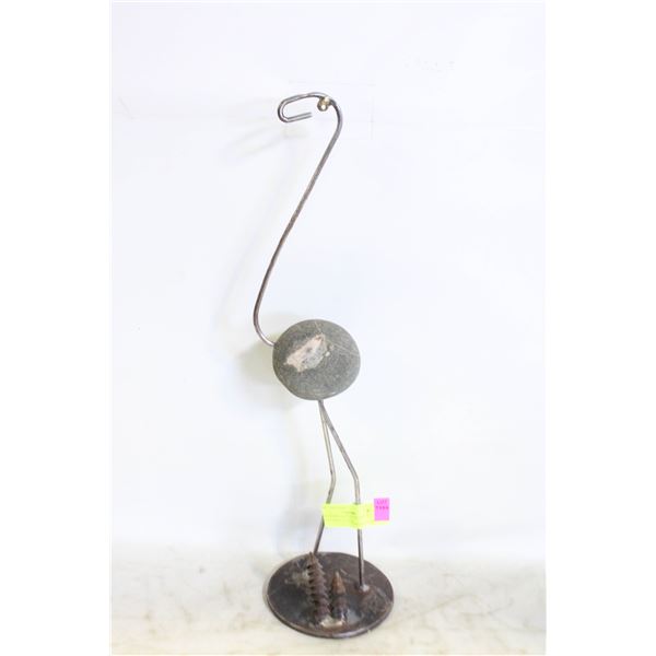 HANDMADE ARTIST SIGNED BY FRED OBERG CRANE