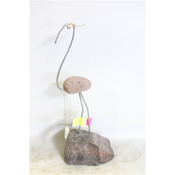 HANDMADE ARTIST SIGNED BY FRED OBERG CRANE