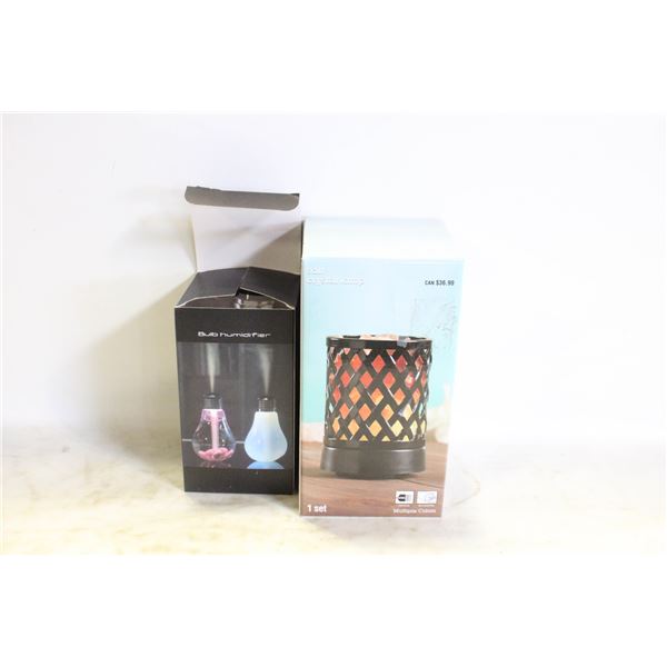 BULB HUMIDIFIER AND SALT CRYSTAL LAMP