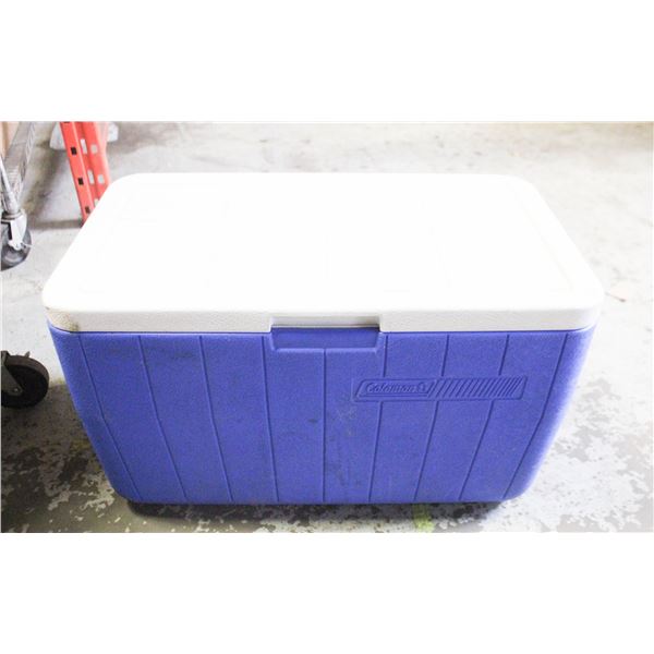 BLUE COLEMAN COOLER
