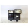 Image 1 : LOT OF 2 VINTAGE FILM CAMERA FLASHES