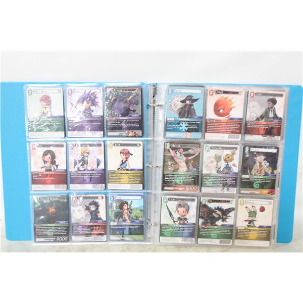 BINDER WITH 300+ FINAL FANTASY CARDS