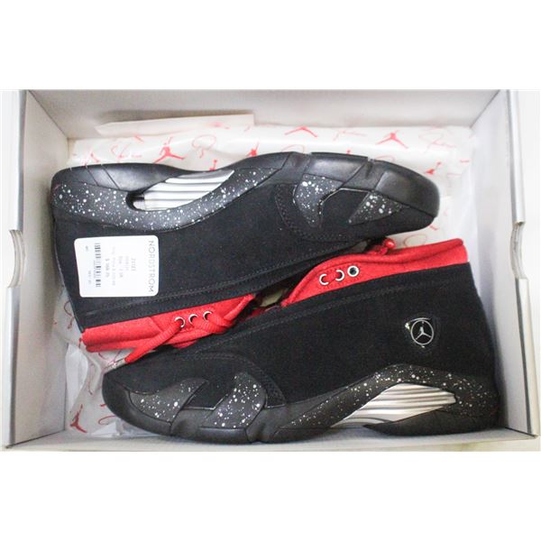 NIKE AIR JORDAN RETRO LOW BLACK SIZE 7.5