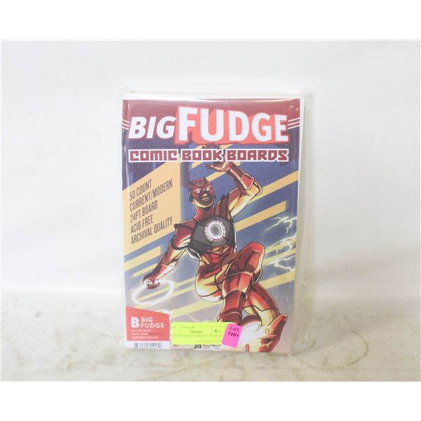 COMIC BOOK BOARDS PACK OF 50
