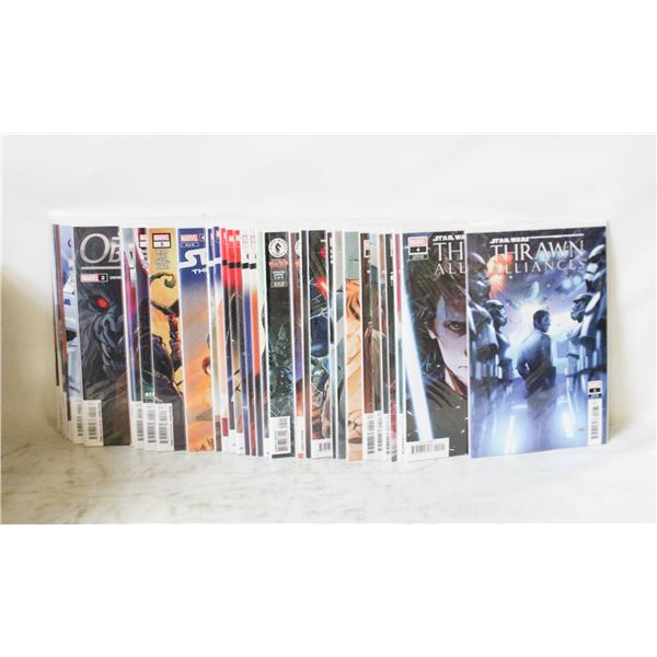 38 MARVEL STAR WARS COMICS