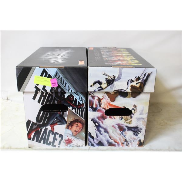 2 COMIC BOXES