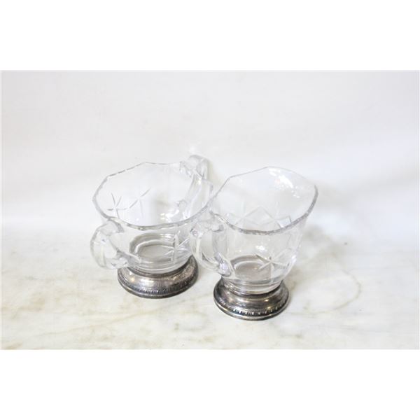 VTG SHEFFIELD SILVER CO. STAR CUT CRYSTAL CREAM