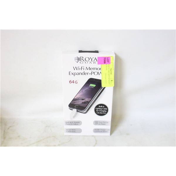 NEW ROYAL GUARD WIFI MEMORY AND POWER 64G