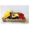 Image 1 : FLAT WITH TONKA DUMP TRUCK + HAND MADE