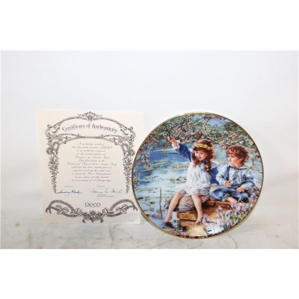 BRADFORD EXCHANGE - 'PATIENCE' COLLECTOR PLATE