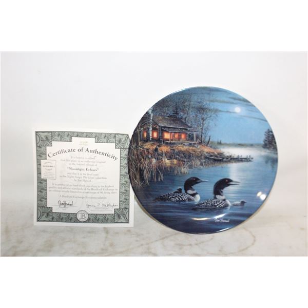 BRADFORD EXCHANGE - 'MOONLIGHT ECHOES' COLLECTOR