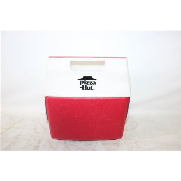 VINTAGE IGLOO COOLER PIZZA HUT LOGO
