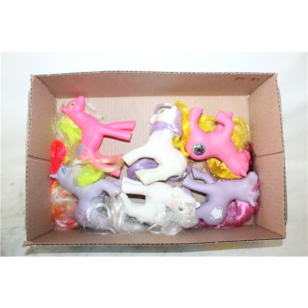 LOT FIRST GEN. MY LITTLE PONY 1985-1987