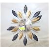 Image 1 : INDIGENOUS FEATHER THEME WALL CLOCK