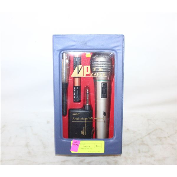 CORDLESS MICROPHONE