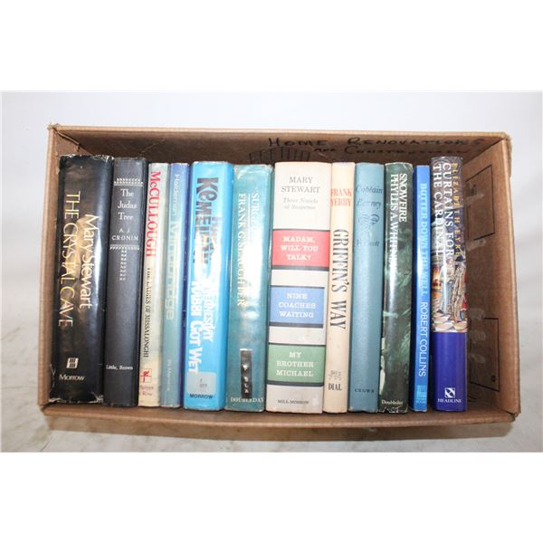 BOX OF BOOKS