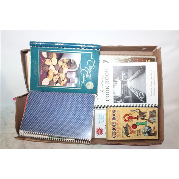 VINTAGE COOKBOOKS AND KITCHEN PRACTICES BOOKS