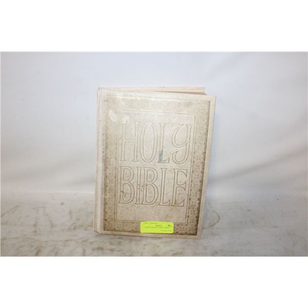 LARGE FORMAT FAMILY BIBLE