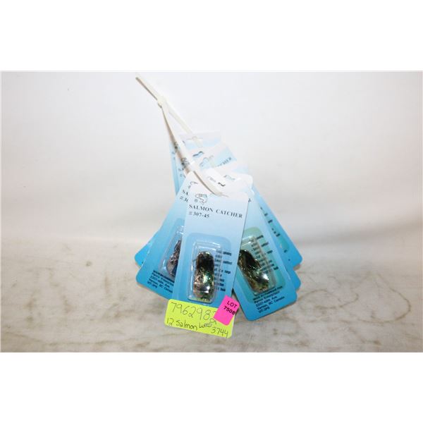 12PKS SALMON CATCHERS PANCO #307-45 MUSTAD HOOK