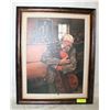 Image 1 : LORRAINE OBERG FRAMED PRINT OF A PAINTING
