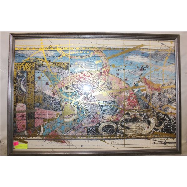 WILLIAM GATEWOOD LITHOGRAPH WITH
