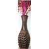 Image 1 : FLORAL ARRANGEMENT IN WICKER VASE