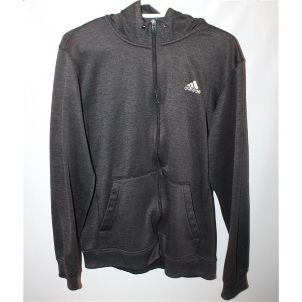 MENS MED ADIDAS HOODIE GREY