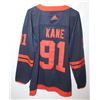 Image 1 : OILERS EVANDER KANE JERSEY SIZE 52