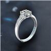Image 2 : 1 CT GRA CERTIFIED ROUND BRILLIANT MOISSANITE