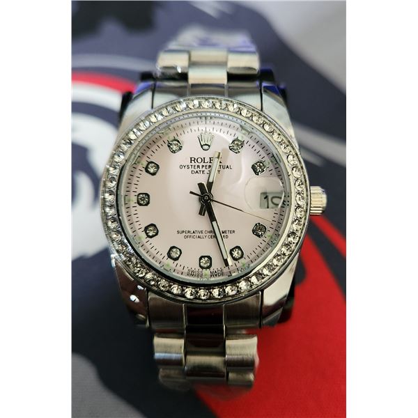 NEW REPLICA ROLEX WOMEN'S QUARTZ WATCH