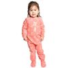 Image 1 : NEW PEKKLE PINK PLUSH SLEEPER SIZE 2T