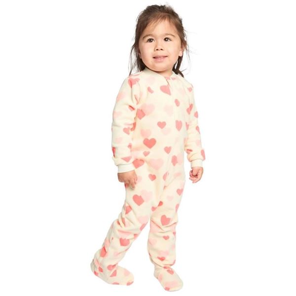 NEW PEKKLE PINK PLUSH SLEEPER SIZE 2T