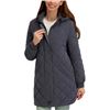 Image 1 : NEW KENSIE DIAMOND QUILTED RIB KNIT COAT SIZE MED