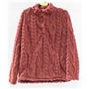 Image 1 : 32 DEGREE WOMENS 1/4 BUTTON UP TOP MAROON SIZE LG