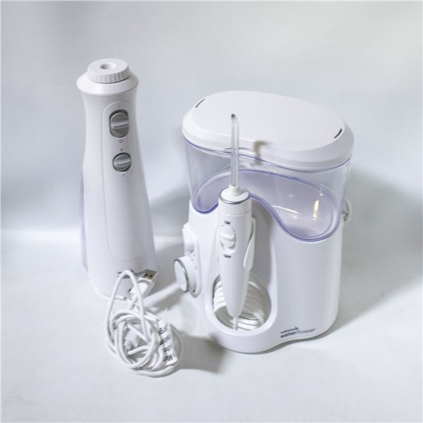 WATERPIK WATER FLOSSER SET WITH ULTRA PLUS & PEARL