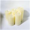 Image 1 : 5 PIECE STERNO HOME FLICKERING LED LIGHT CANDLES
