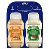 Image 1 : NEW 2 PK OF HEINZ FLAVOURED MAYONNAISE - 2 X 750ML