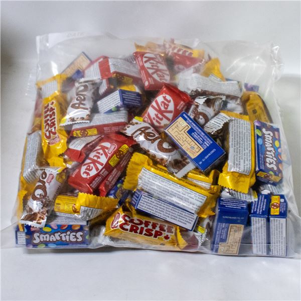BAG OF NESTLE ASSORTED MINI CHOCOLATE BARS VARIETY