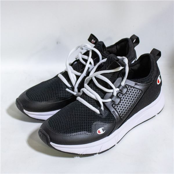 CHAMPION RUNNING SHOES BLACK & WHITE SIZE 7
