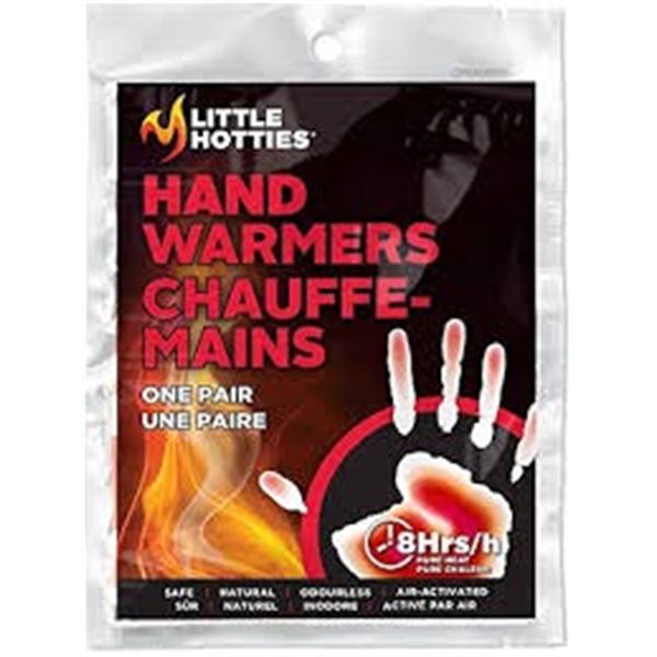 BOX OF 20 LITTLE HOTTIES HAND WARMER PATCHES