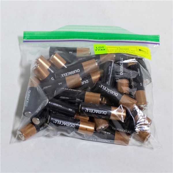 40 PACK OF DURACELL AA BATTERIES POWER BOOST