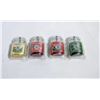 Image 1 : 4 PACK OF YANKEE CANDLES CAR JAR AIR FRESHENERS
