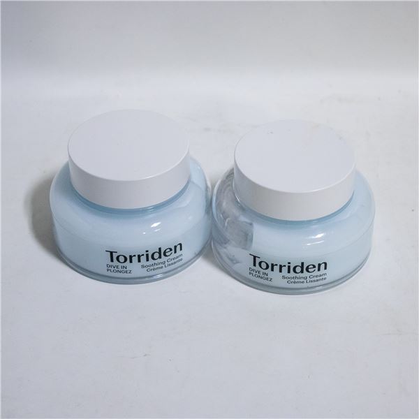 2 PACK OF TORRIDEN SOOTHING CREAM
