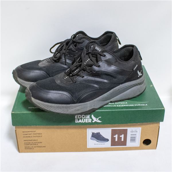 EDDIE BAUER MENS HIKING SHOE BLACK SIZE 11