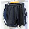 Image 1 : 2 PK OF HEAD MENS ACTIVE SHORTS BLACK & BLUE SZ L