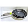 Image 1 : 3 PIECE TRAMONTINA CERAMIC 3-PLY SKILLET SET