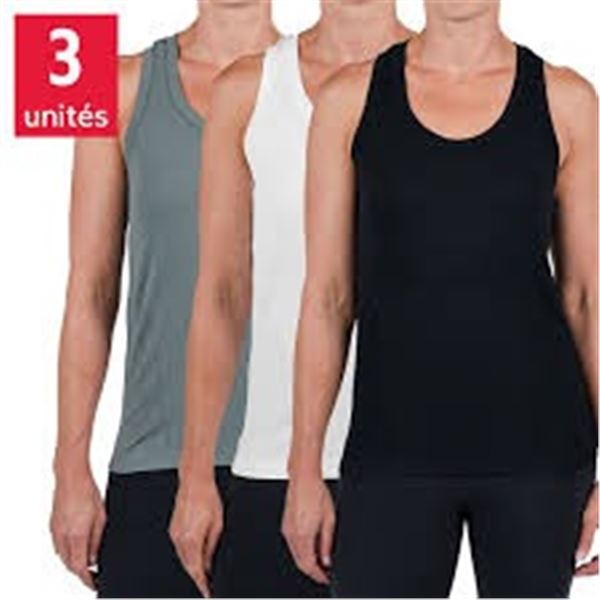 NEW 3 PK OF TUFF WOMENS ATHLETIC TANK TOPS SIZE XL