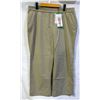 Image 1 : NEW ANSICH WOMENS KHAKI PANTS GREEN SIZE XLARGE