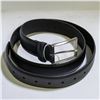 Image 1 : VINCE CAMUTO MENS LEATHER BELT BLACK SIZE LARGE